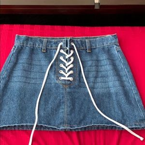 Jean Skirt